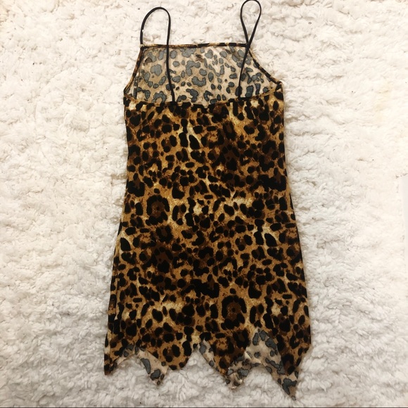 Cave girl cheetah/ leopard dress - Picture 2 of 4